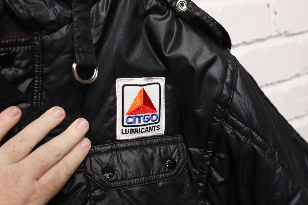 80s citgo lubricants racing jacket size xl