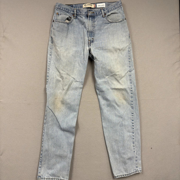 Vintage Levi's 550 Light Wash Jeans Size 34
