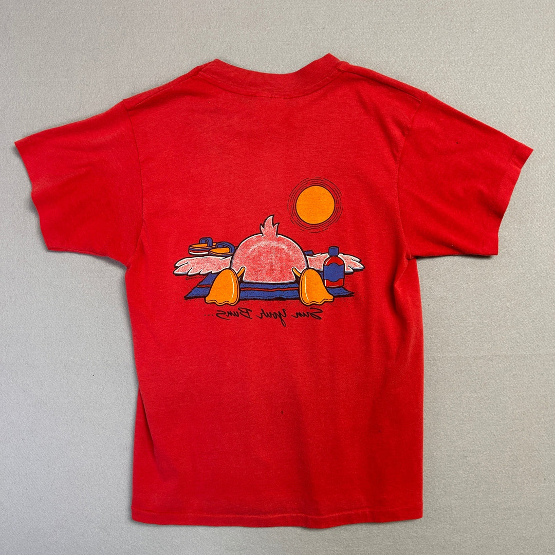 Vintage Schlitterbahn Sun Your Buns T Shirt Size Medium