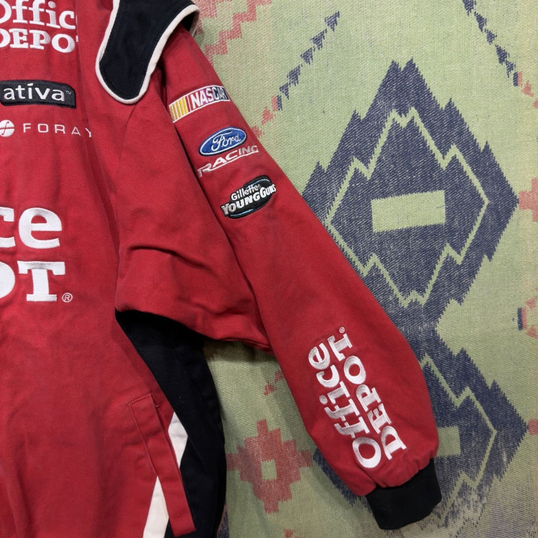 Office Depot Racing Vintage Nascar Jacket XL 2000s