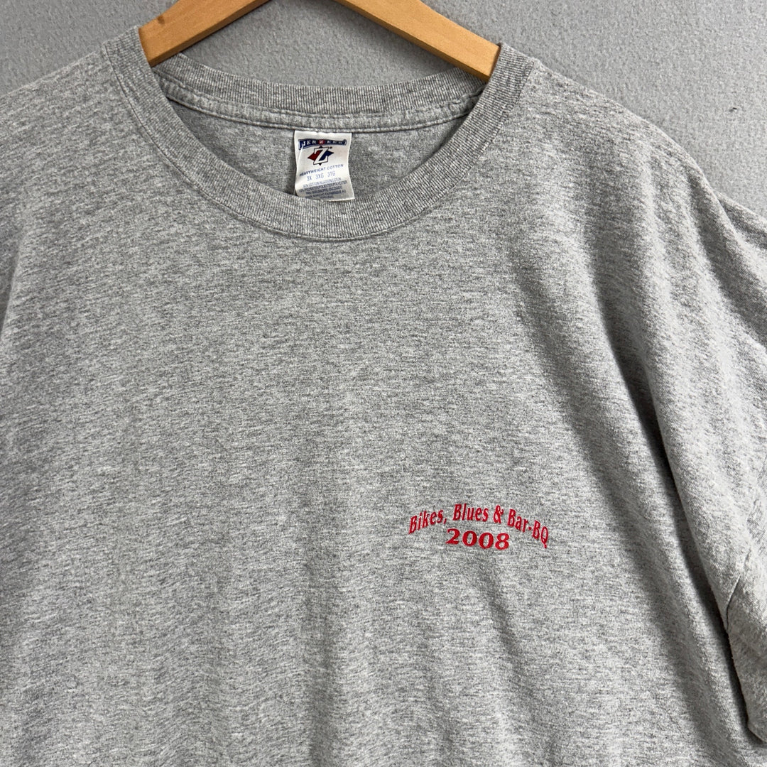 Bikes Blues and BBQ Tee shirt size XXXL