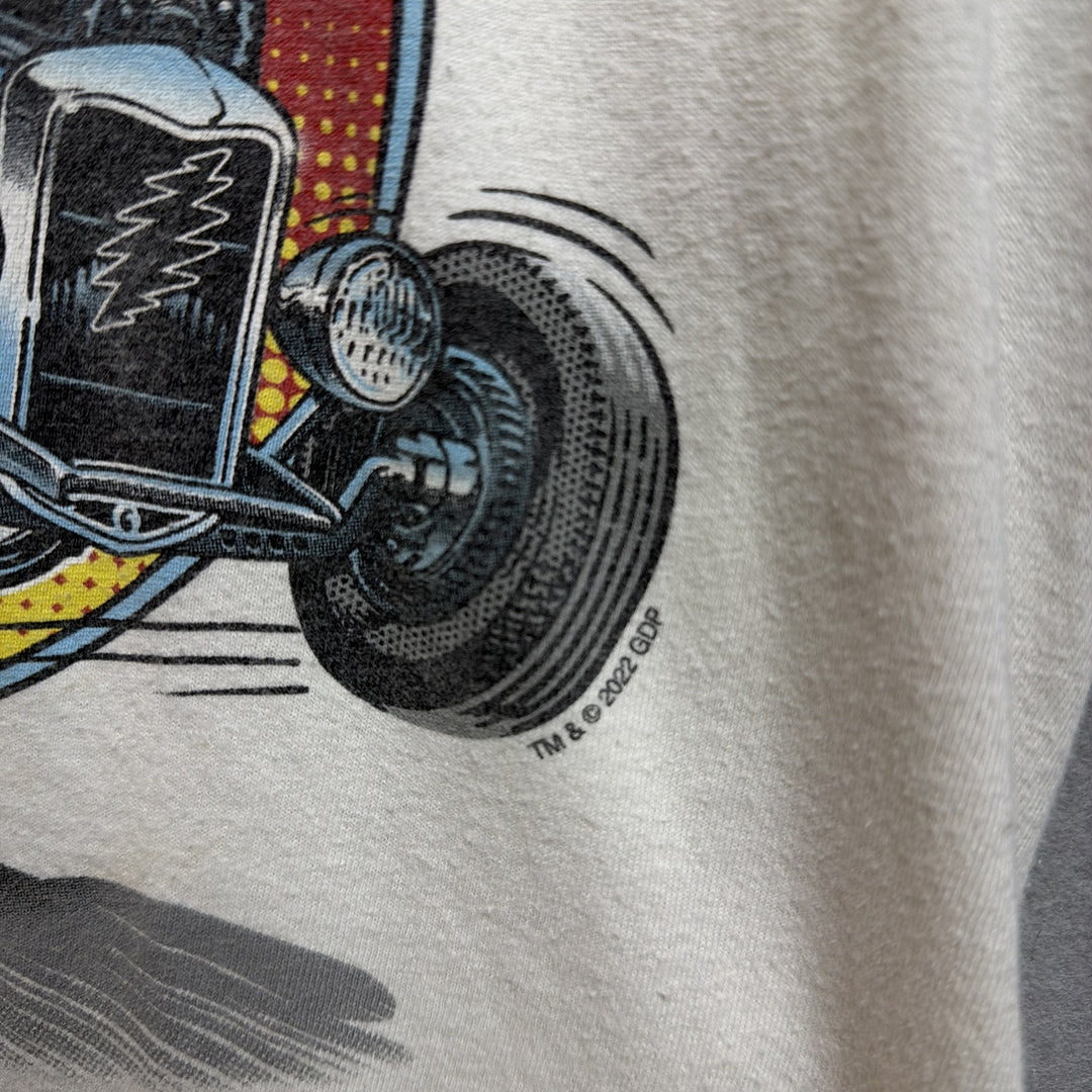 Grateful Dead Hot Rod Liquid Blue T Shirt Size Medium