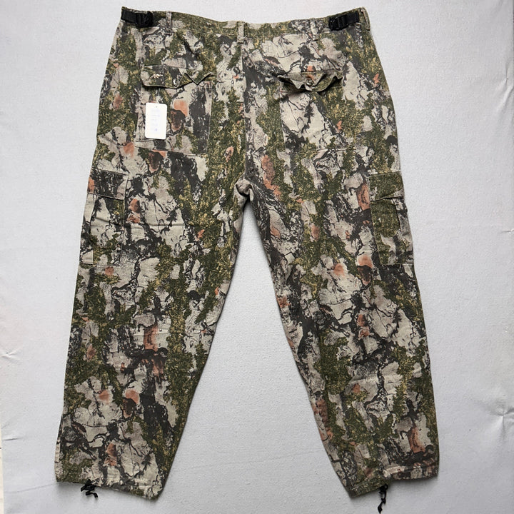 Vintage Natural Gear Camo Cargo Pants Size XXL