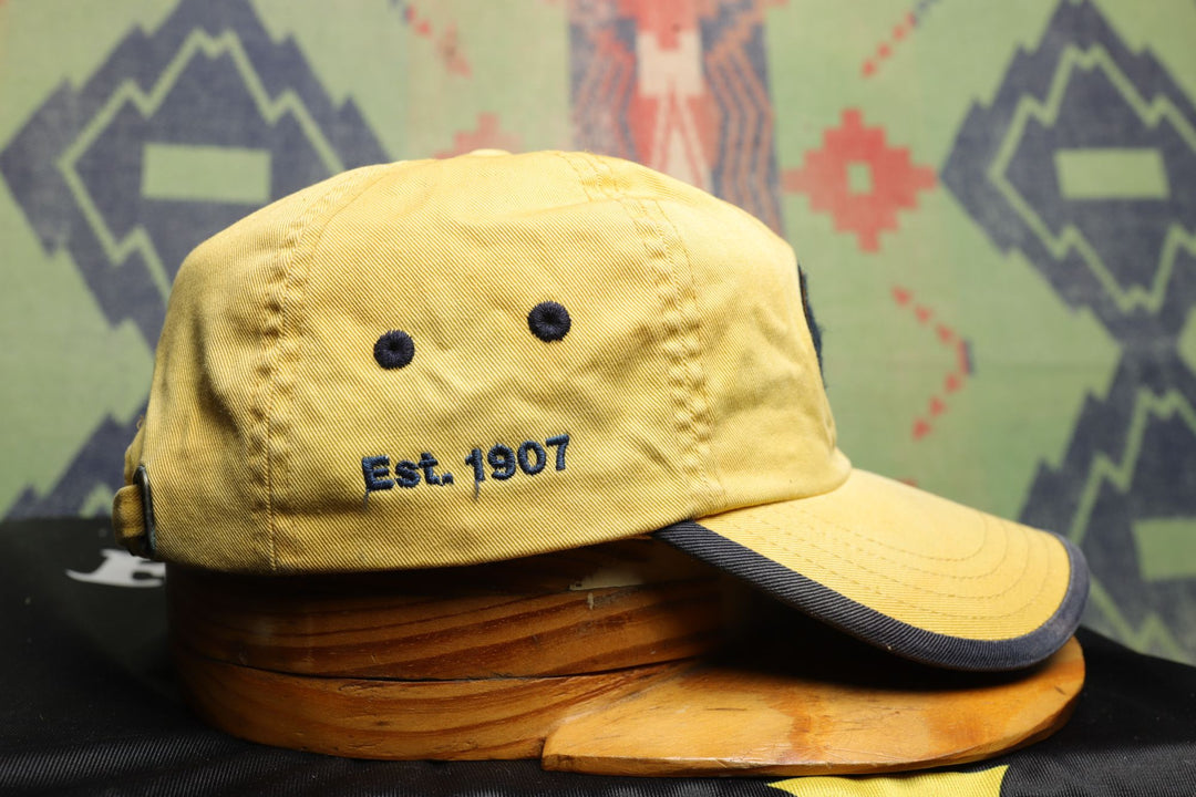 San Antonio Country Club Vintage Yellow Strap back Hat 2000s