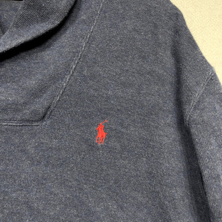 Polo Ralph Lauren Shawl Collar Sweater Size Large