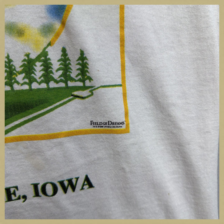 Vintage 90s Field of Dreams T Shirt Size  Large