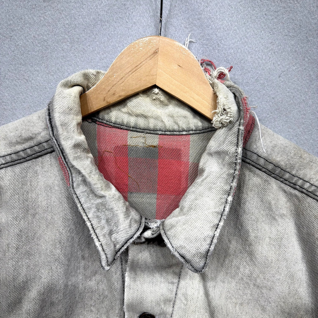 Vintage Levi's Flannel Lined Denim Jacket Size Large