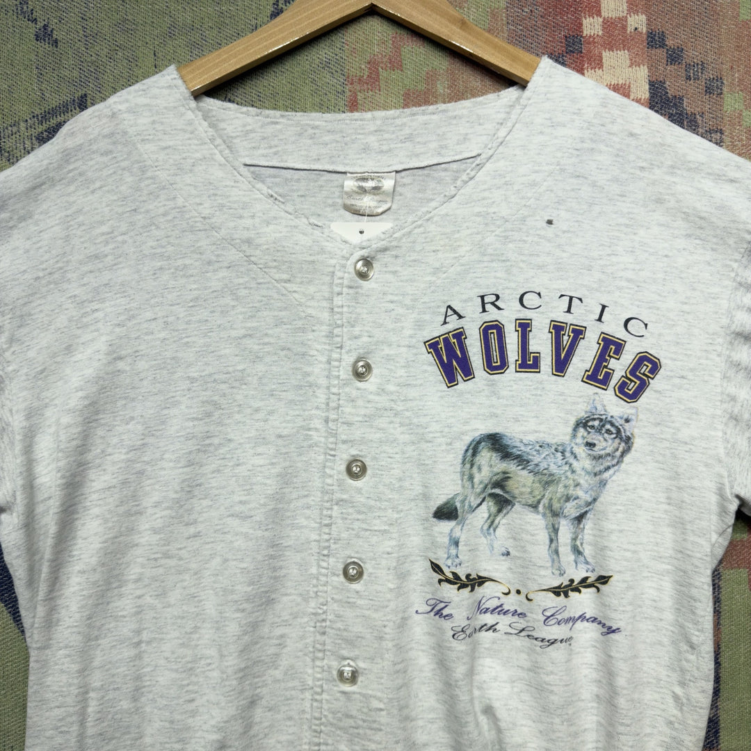 Arctic Wolf Vintage Jersey Size Large 90s