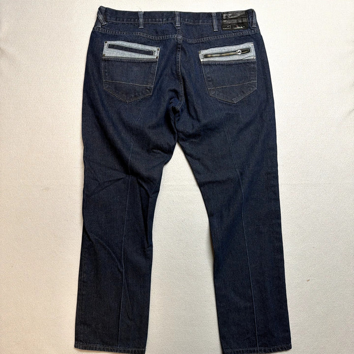 Vintage Sean John Dark Wash Jeans Size 40
