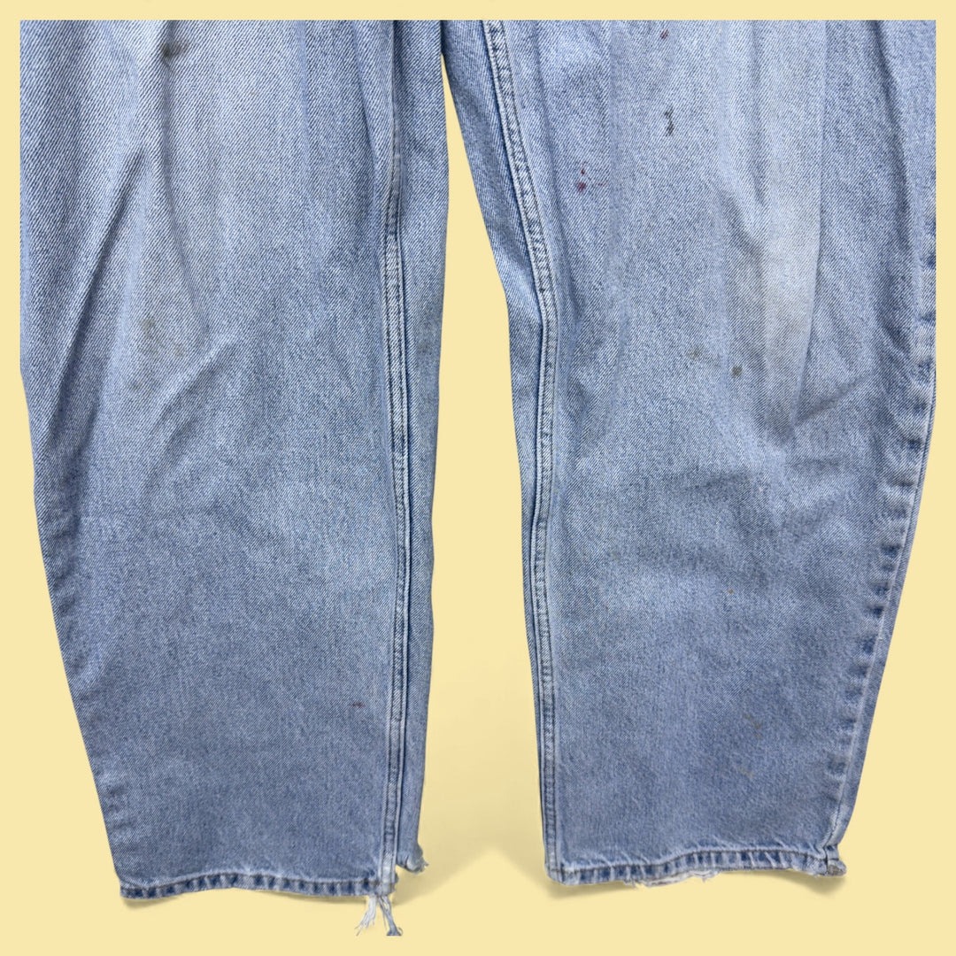 Vintage Tommy Hilfiger 90s Baggy Big Flag Jeans Size 32