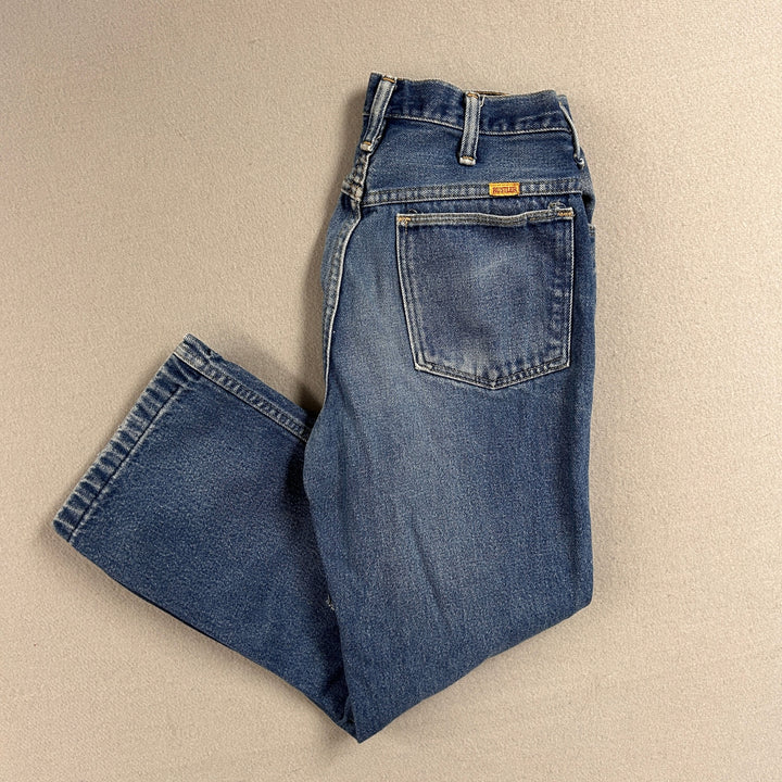 Vintage Rustler Faded cropped Jeans Size 30