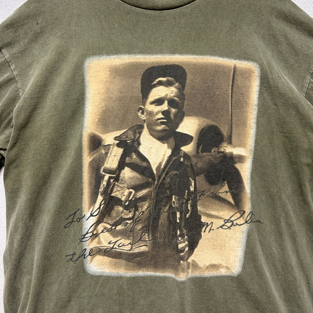 Vintage Avirex US Military Photo T Shirt Size XXL