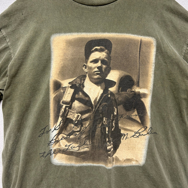 Vintage Avirex US Military Photo T Shirt Size XXL