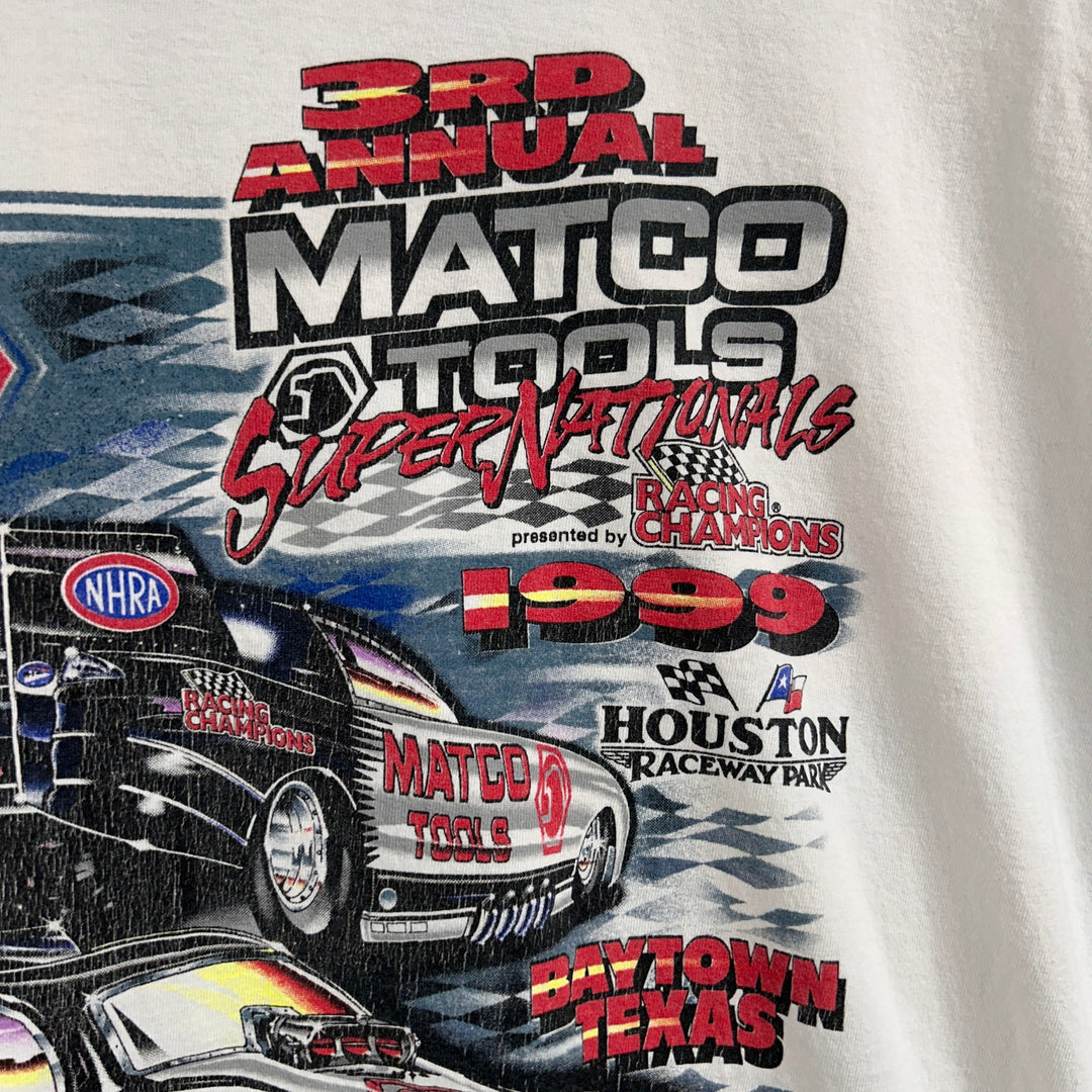 Vintage 1999 Matco Tools 3rd Super Nationals Drag Race Shirt XL