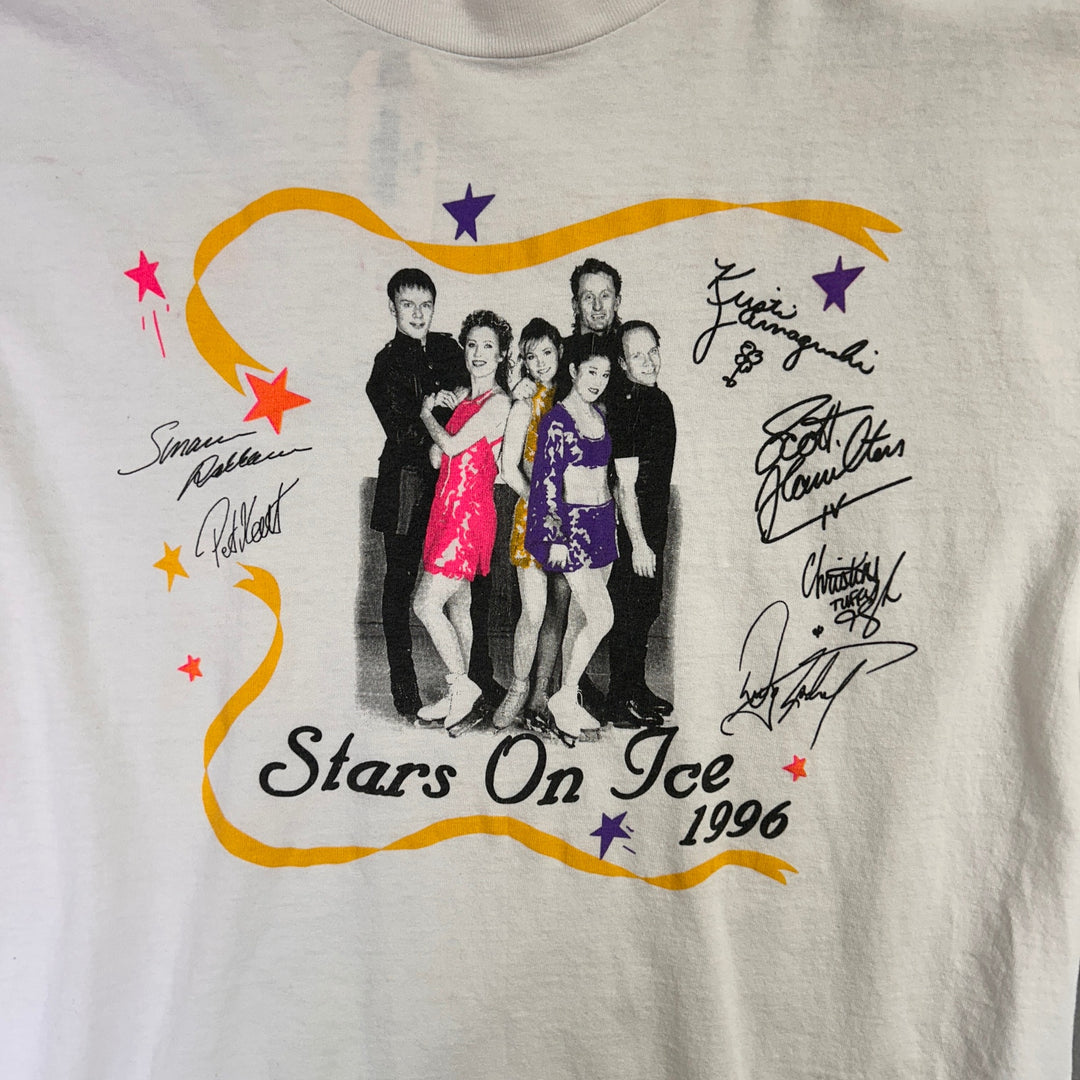 Vintage Stars on Ice Figure Skating T Shirt Size Large
