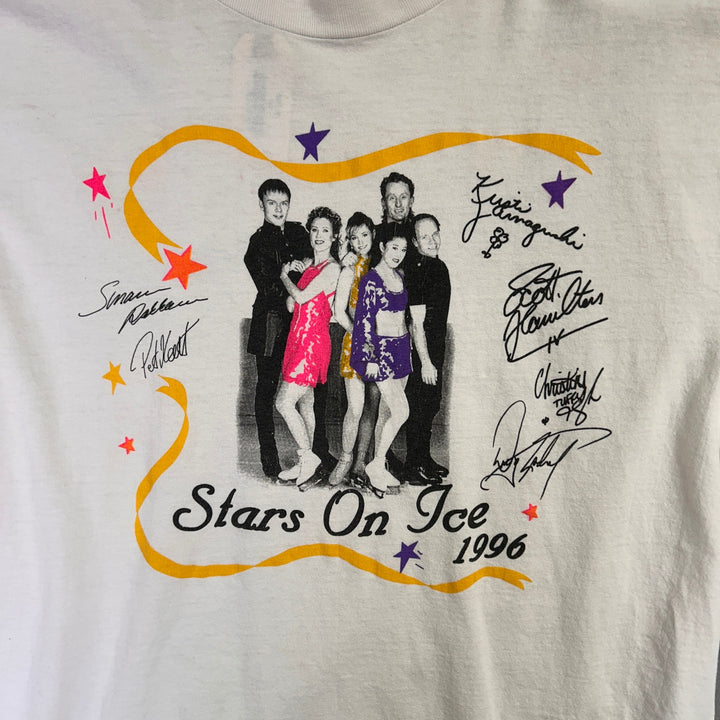 Vintage Stars on Ice Figure Skating T Shirt Size Large