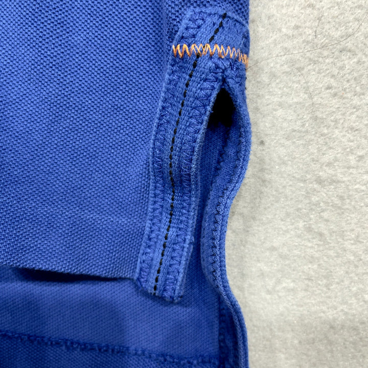 Vintage Polo Ralph Lauren Big Pony Blue Shirt Size Medium