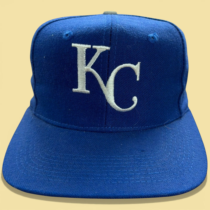 Vintage Kansas City Royals  90s Universal Wool Snapback Hat