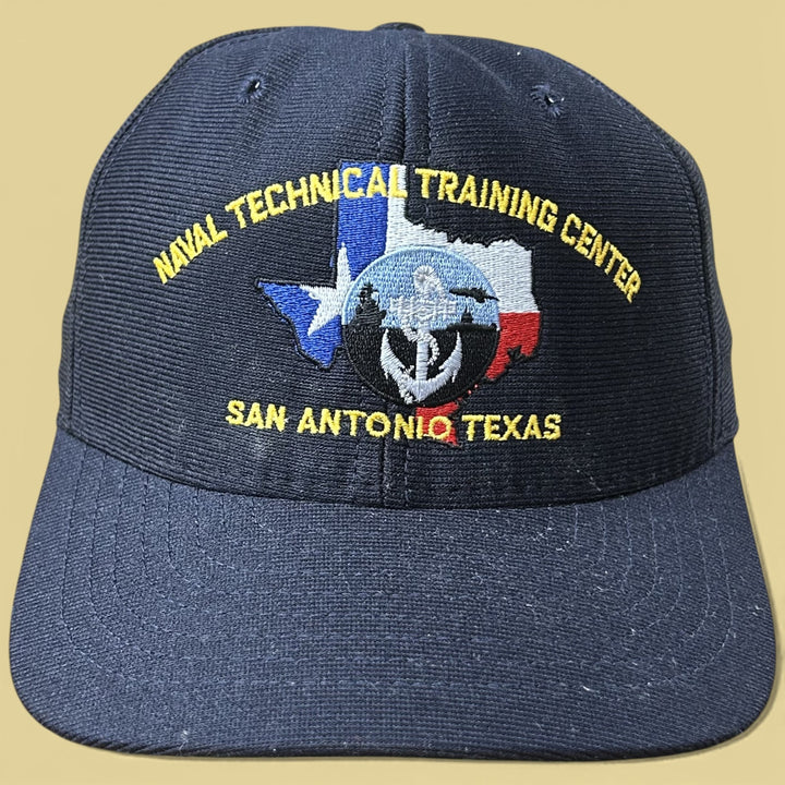 Vintage 90s Naval Technical Training Center Snapback Hat