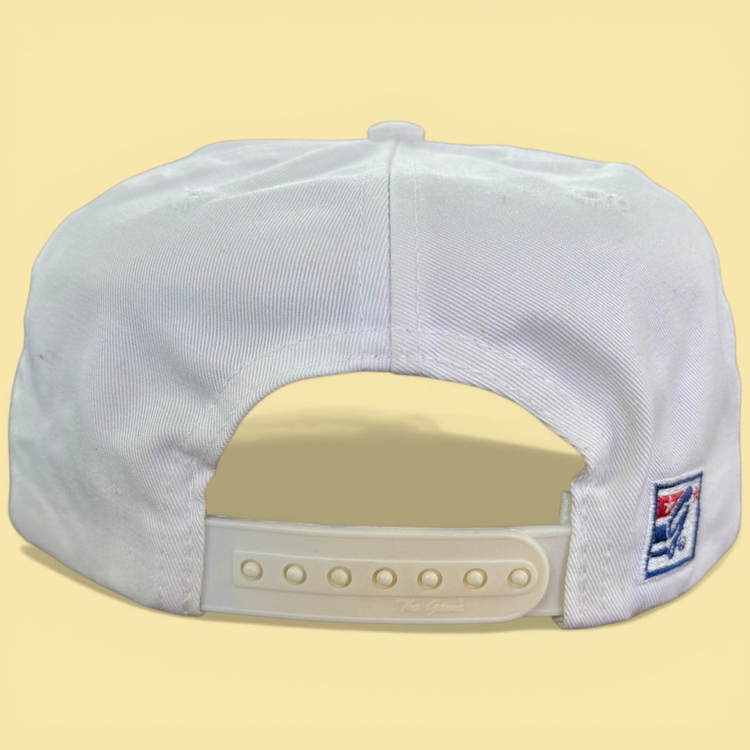 Vintage 90s Arkansas The Game College Bars Snapback Hat