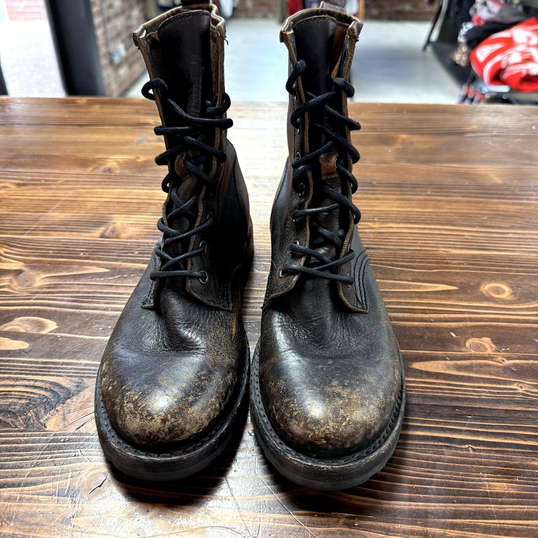 Women's Frye Veronica Lace Up Combat Boots Size 7.5B