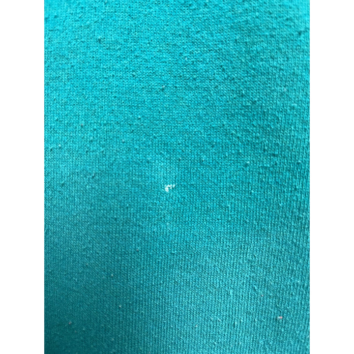 Vintage Teal Blank Cheetah Sweatshirt Size 2XL