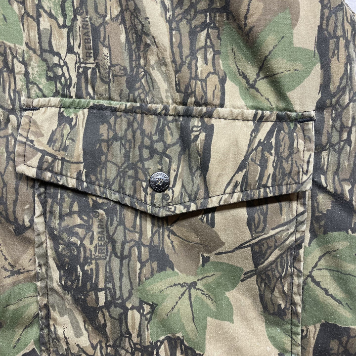 Vintage Reversible camo hunting Vest Size XXL