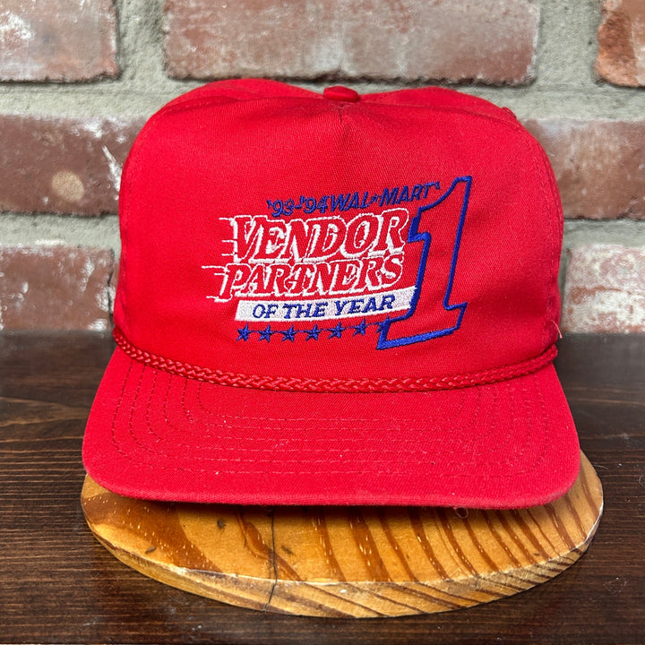 Vintage Wal Mart Vendor Partners Snapback Hat