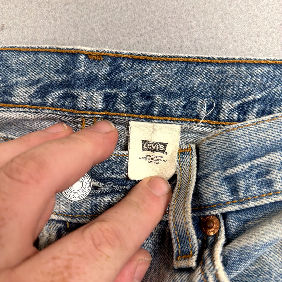 Vintage Levi's 501 Y2K Button Fly Jeans Size 33