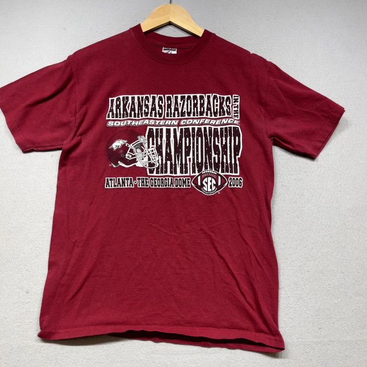 Vintage Arkansas SEC Championship T Shirt Size Medium
