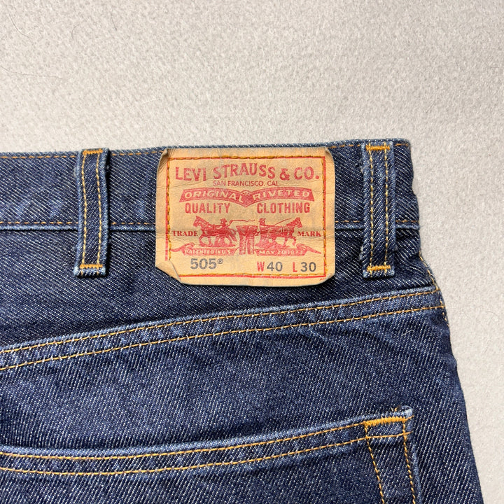 Levi's 505 Dark Wash Jeans Size 40
