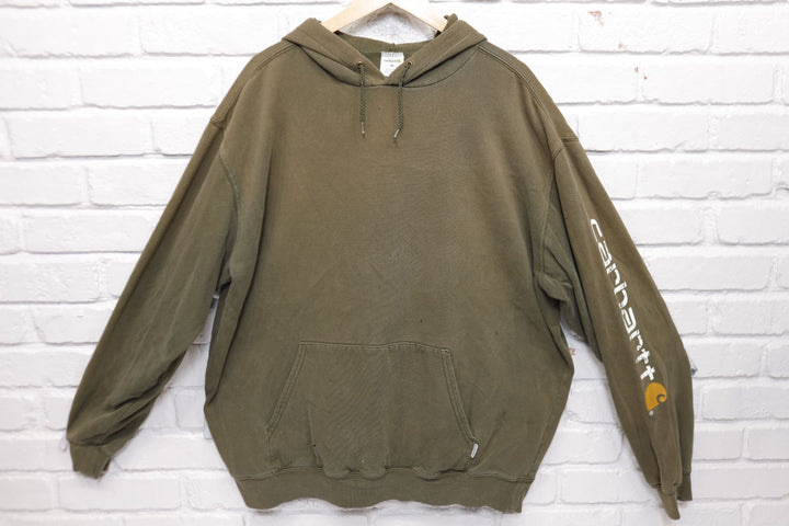 Carhartt Vintage Green Hoodie XL 2000s