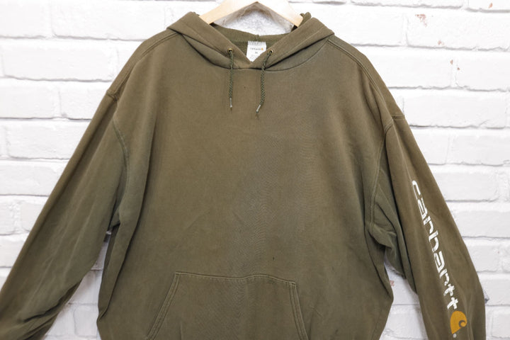 Carhartt Vintage Green Hoodie XL 2000s