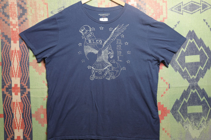 Denim & Supply Ralph Lauren Eagle Anchor T Shirt XXL