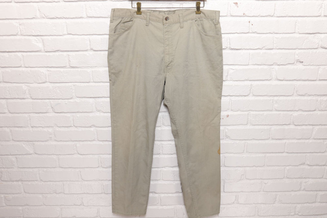 Levi's Sta-Prest VintageTan Big E Pants 70s 40/29.5