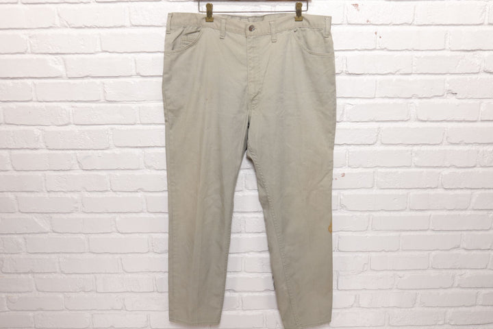 Levi's Sta-Prest VintageTan Big E Pants 70s 40/29.5
