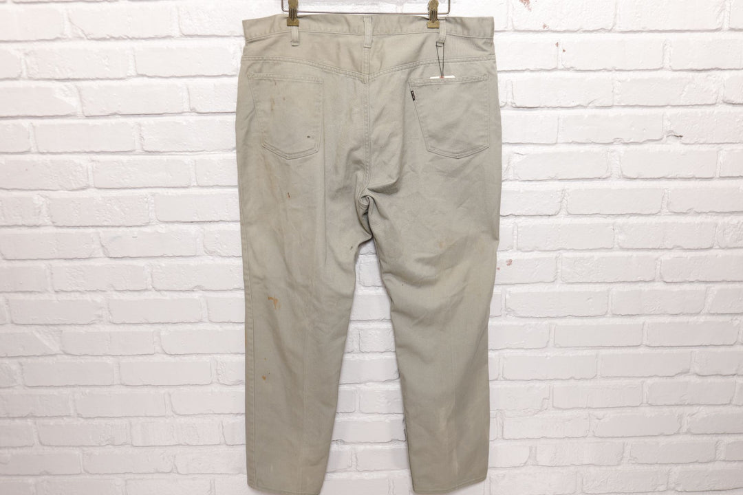 Levi's Sta-Prest VintageTan Big E Pants 70s 40/29.5