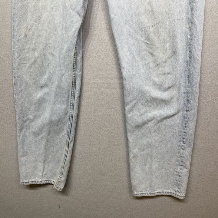 Vintage 90s Levis 501 Light Wash Button Fly Jeans Grunge Size 33