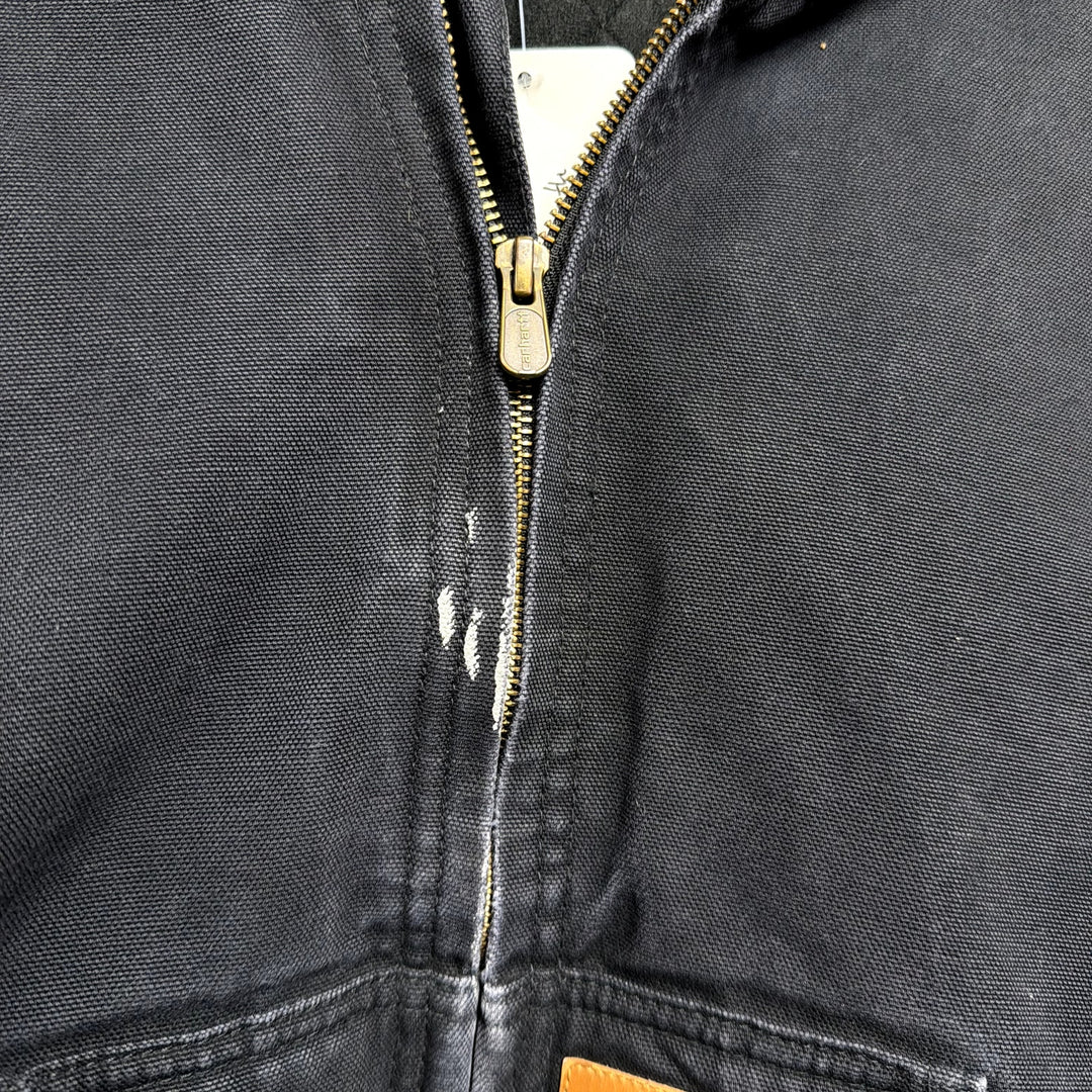 Vintage Kids Carhartt Active Jacket Black Size Medium