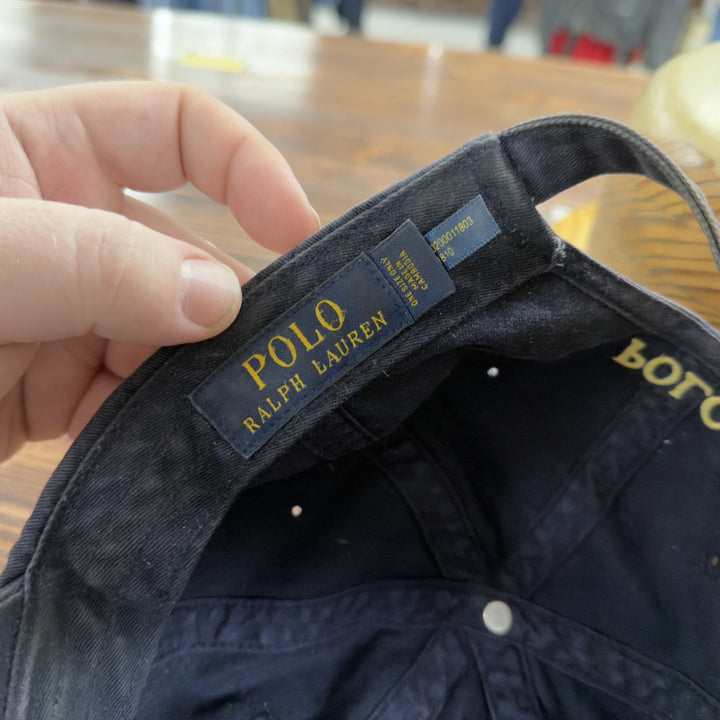 Polo Ralph Lauren Faded Navy Strap Back Hat