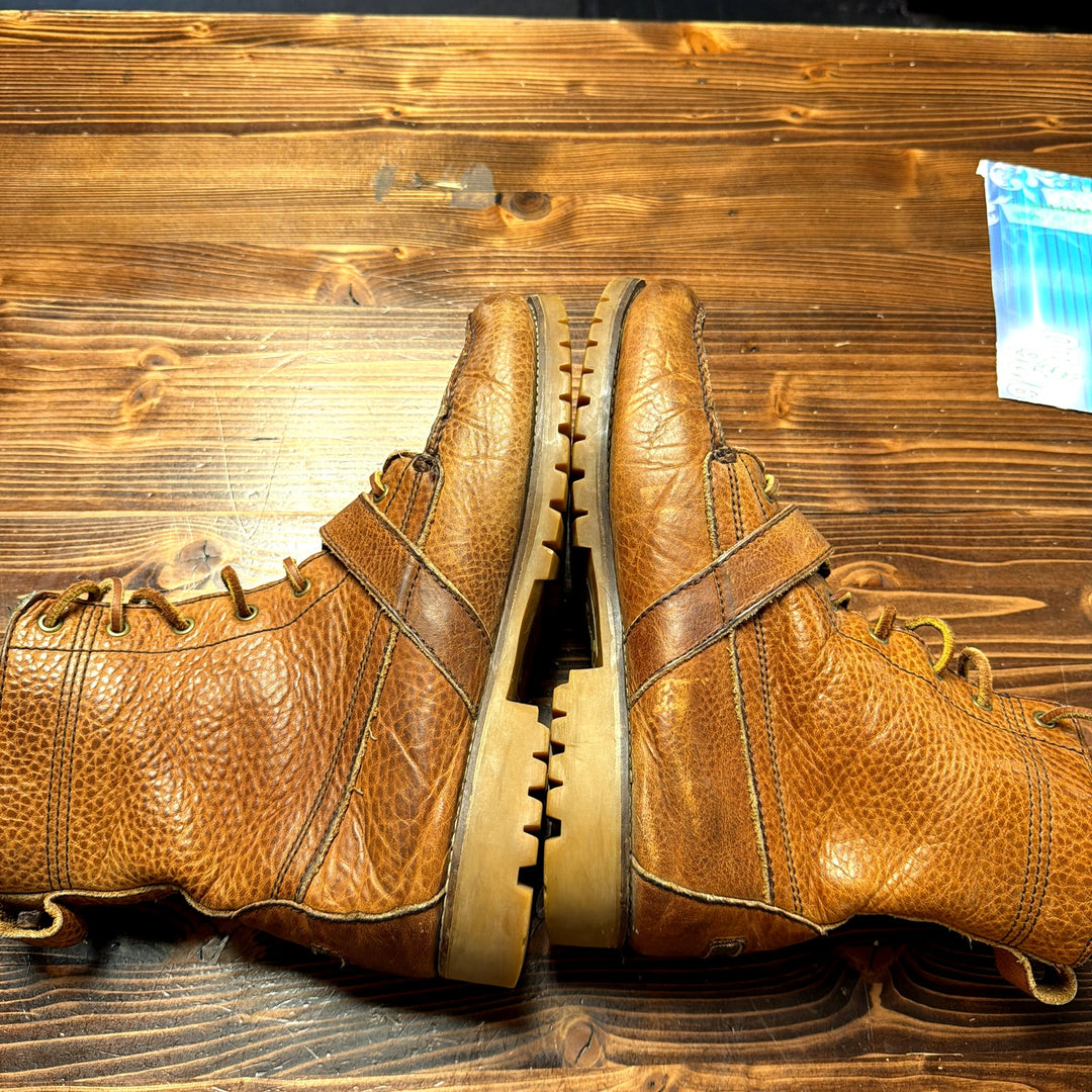 Vintage Polo Ralph Lauren Brown Leather Ranger Boots Size 9.5