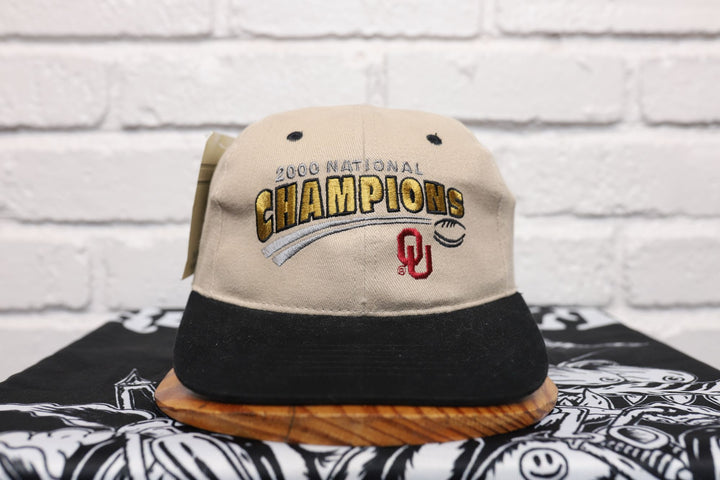 2000s Vintage OU National Champions Hat