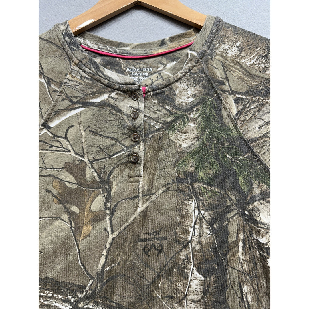 Real Tree Camo Shirt Size L