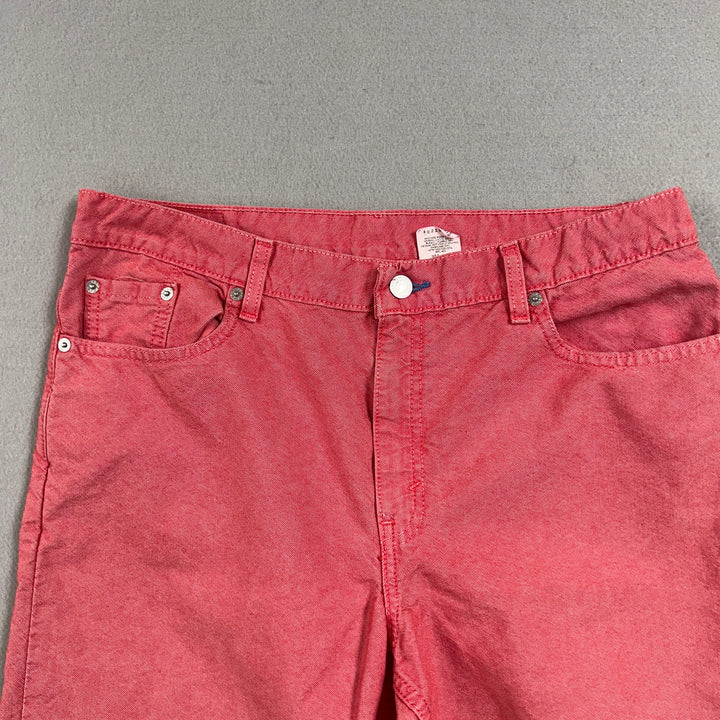 Vintage Levis 577 Cropped Capri Pants Size 14