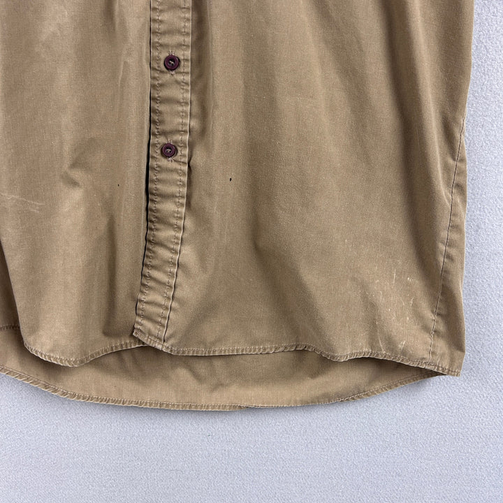 Vintage GAT Guns Trebark Camo Shirt Size XL