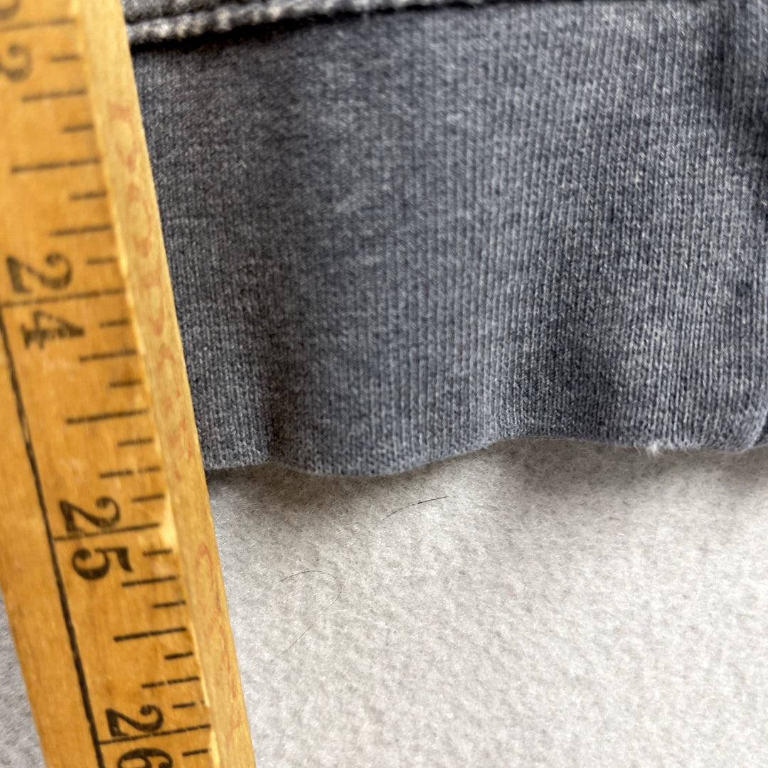 Men's Nike Gray Logo Hoodie Size Medium Blue Tag