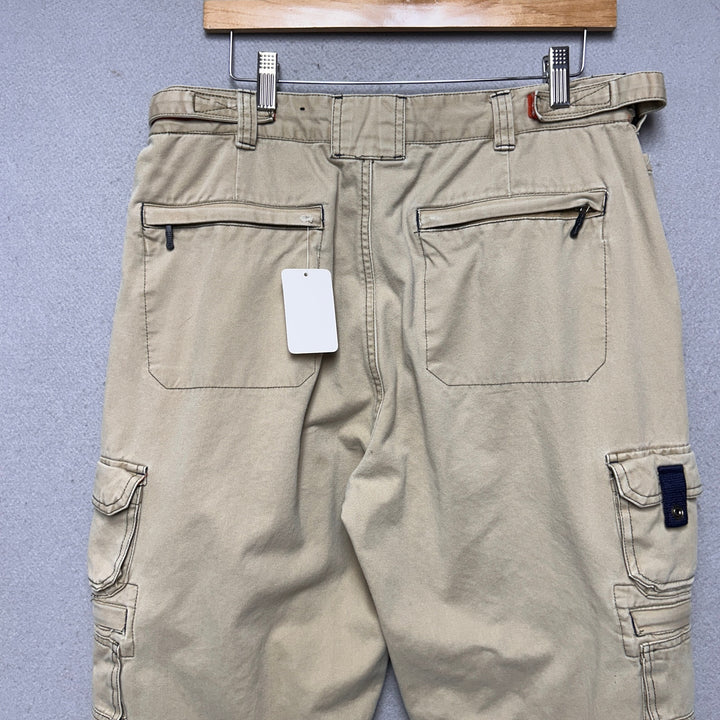 Vintage Bugle Boy Jeans Cargo Tech Pants Size 36x30
