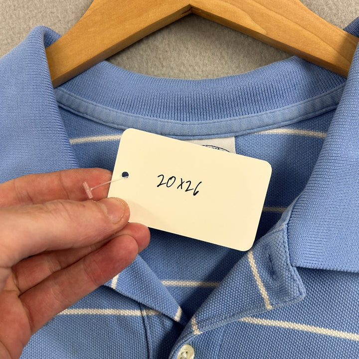 Brooks Brothers Striped Polo Shirt Size Large