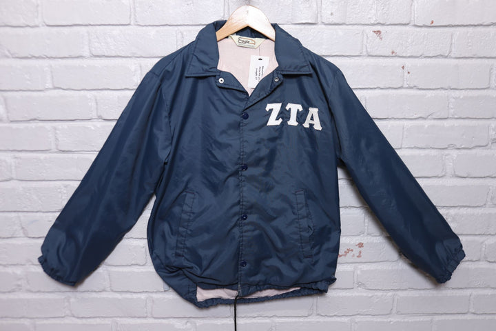 Zeta Sorority Vintage Jacket 80s Medium