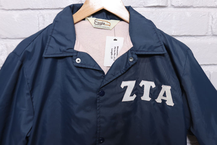 Zeta Sorority Vintage Jacket 80s Medium
